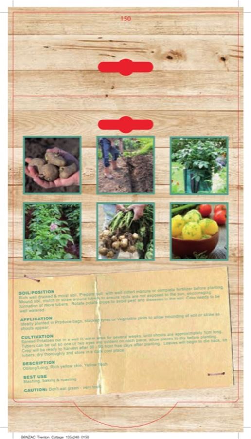Picture of CERTIFIED SEED POTATO - DUTCH CREAM
